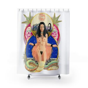 Snake Charmer Shower Curtain