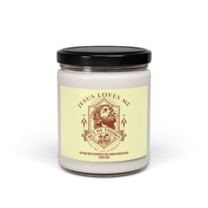 Jesus Loves Me Hand-Poured Candle